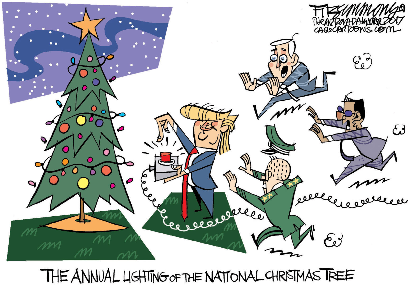 Daily Fitz Cartoon: Ho,ho,ho
